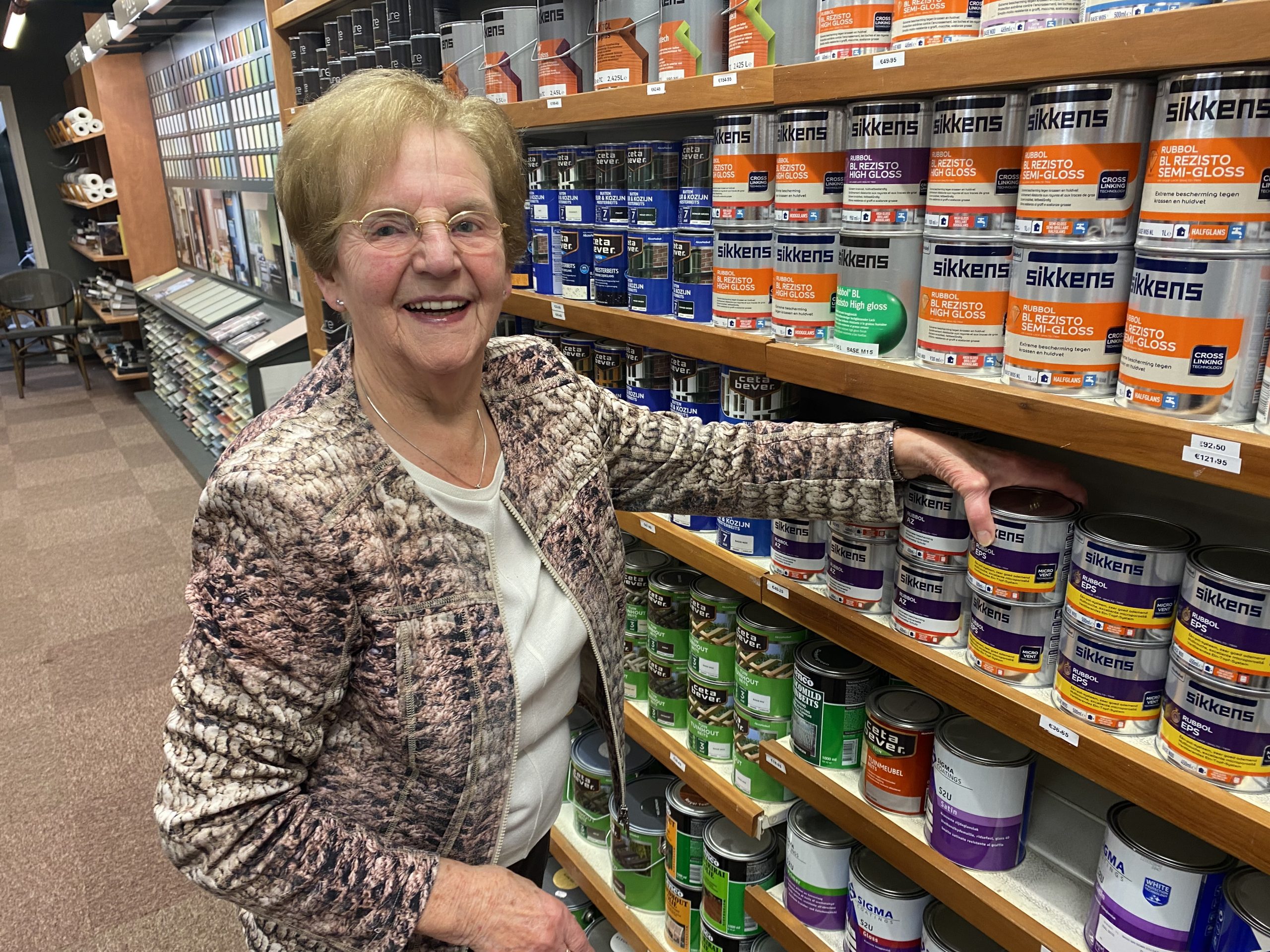 Foto mevr Hoevenaars